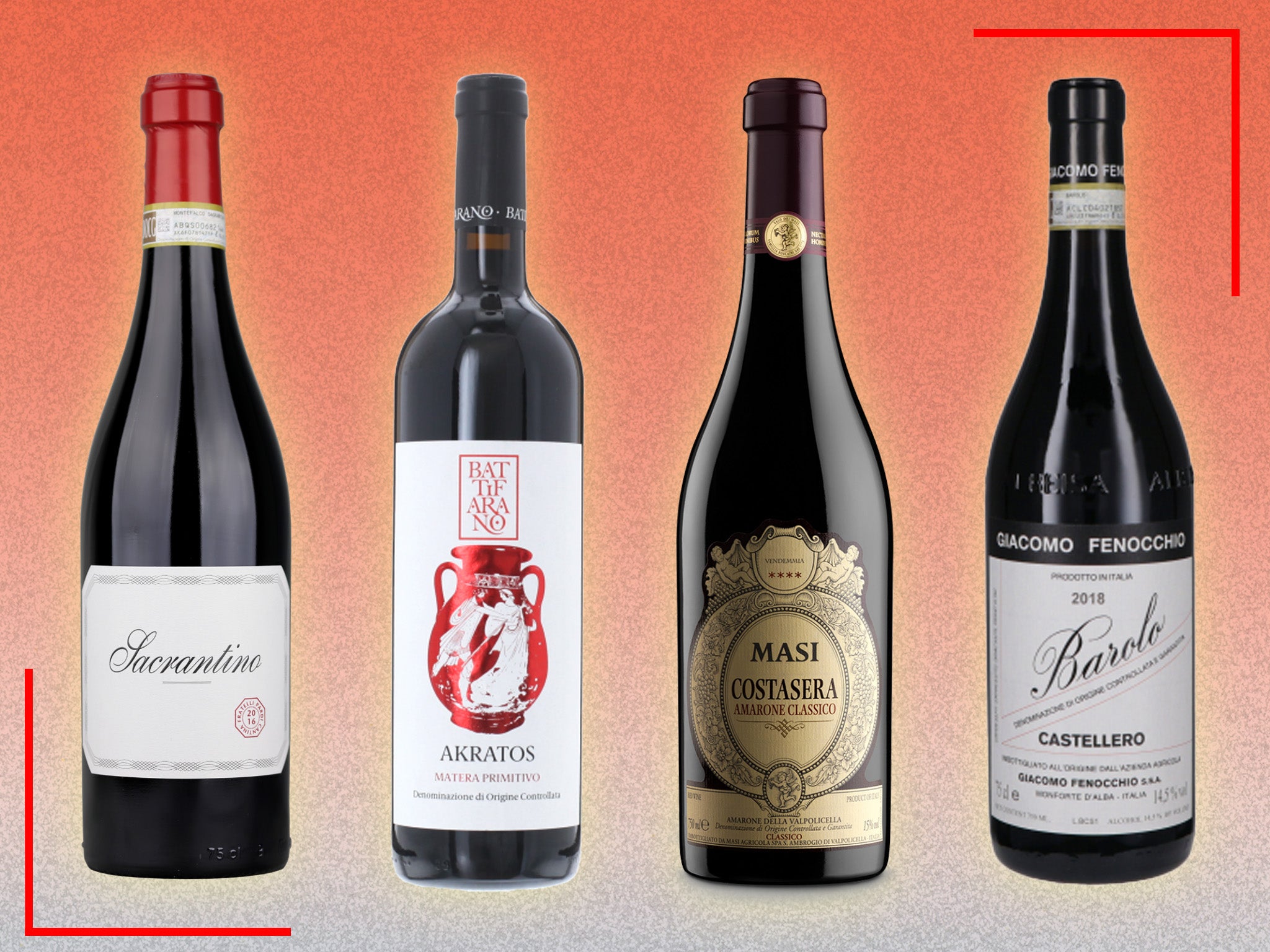 Italian red on sale wine types